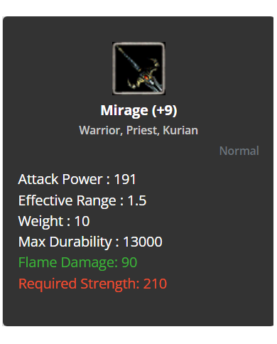 Mirage +9